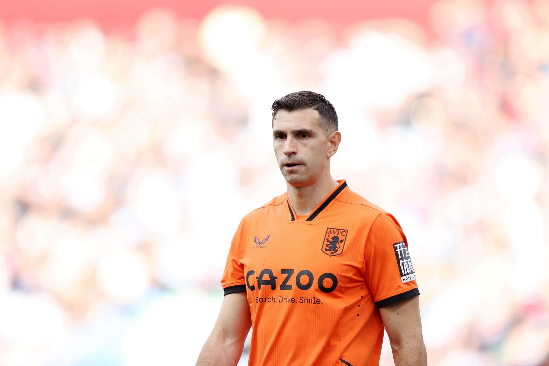 Emiliano Martinez kept a clean sheet against United.